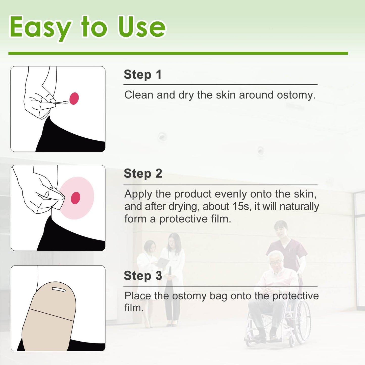 How to use skin barrier wipes