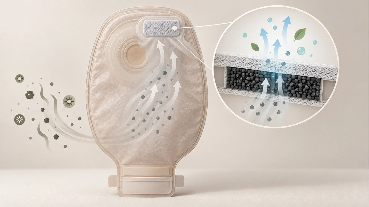 How Activated Carbon Filters Manage Gas and Odor in Ostomy Pouches