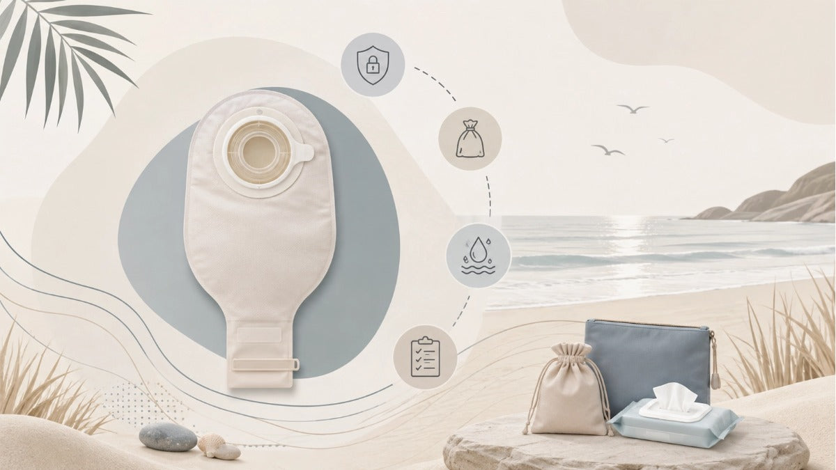 How to Empty an Ostomy Pouch at the Beach