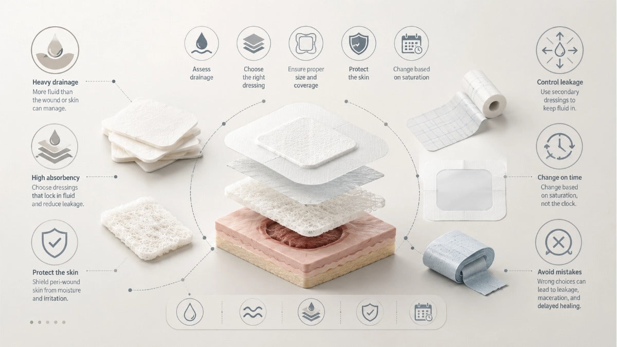 How to Manage Wound Drainage Effectively