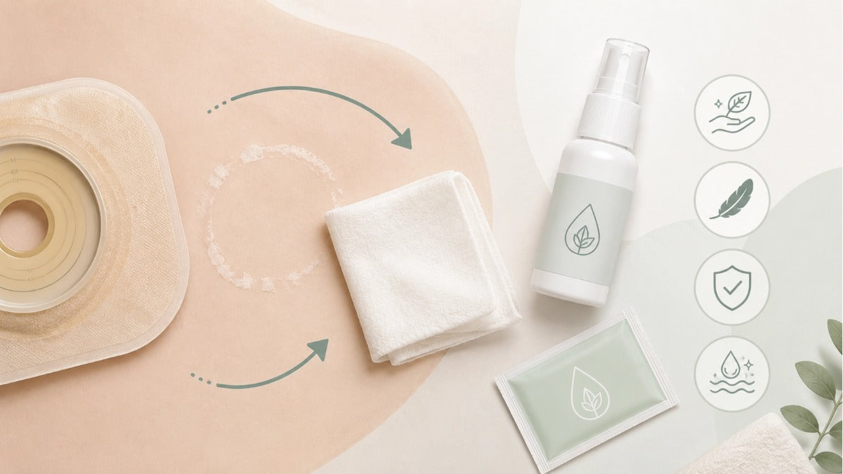 Ostomy Adhesive Residue: How to Remove It Without Hurting Your Skin