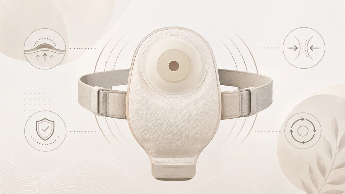Retracted Stoma: Convex Barrier and Belt Pressure Guide