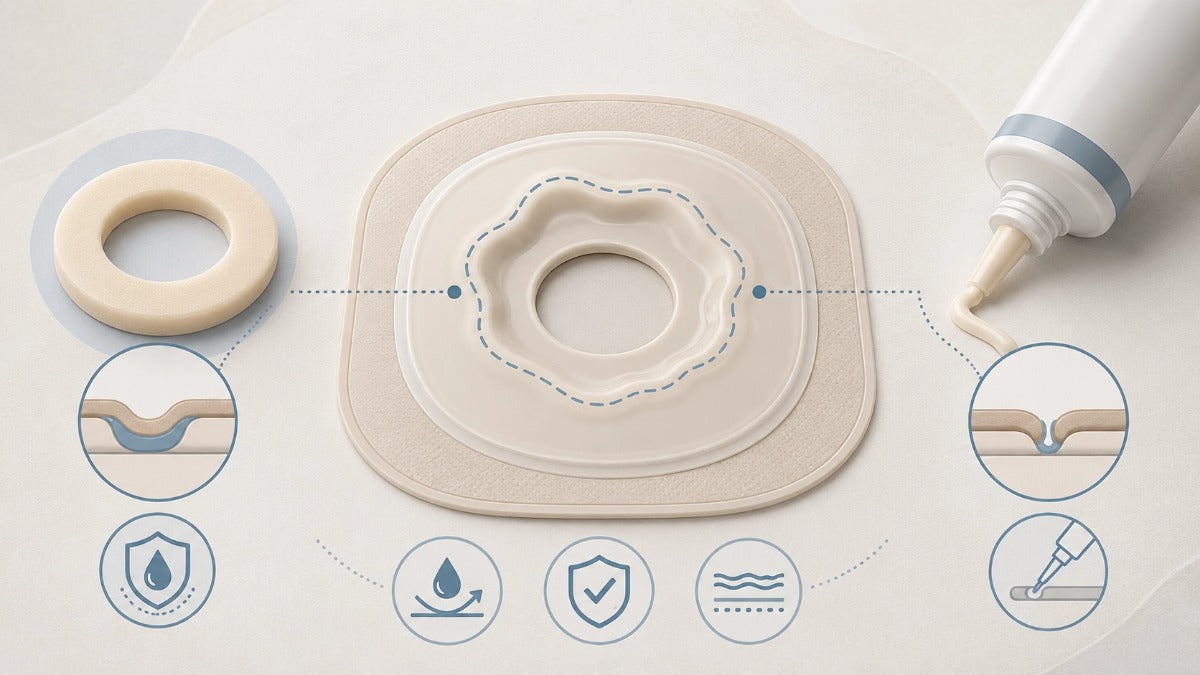 Retracted Stoma Leaking? Ring vs. Paste: How to Fill the Gaps
