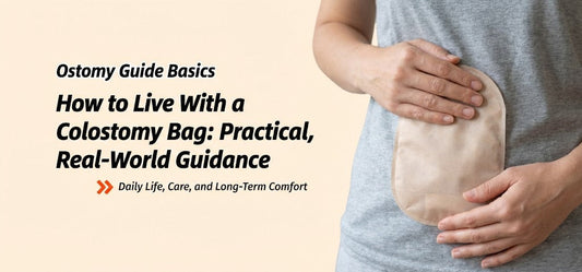 living with a colostomy bag in daily life