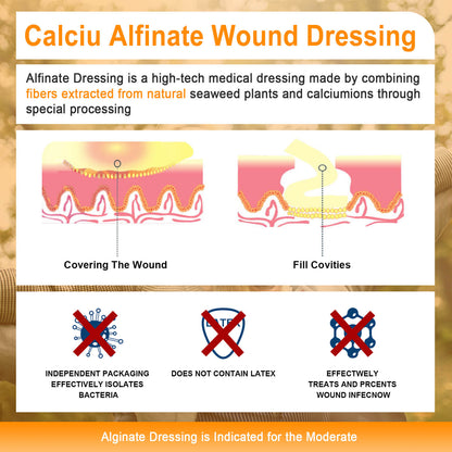 Carbou Silver Calcium Alginate Wound Dressing
