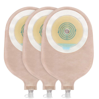 One-piece urostomy bag with drainable valve by Carbou