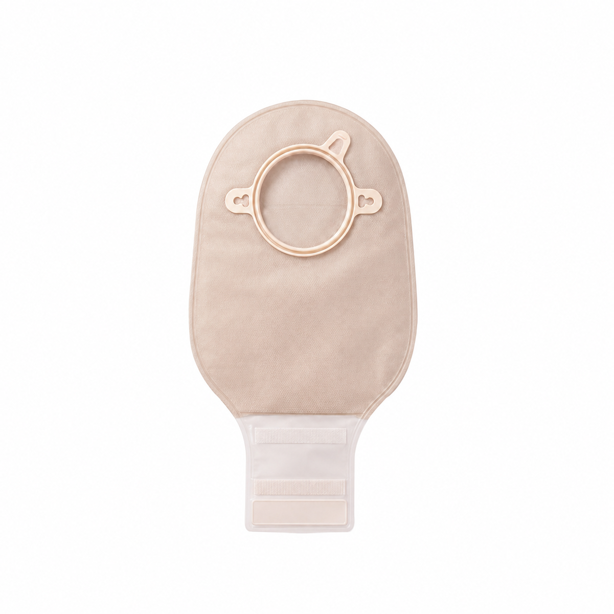 Carbou Two-Piece Ostomy Drainable Bags with Closure 12", Cut-to-Fit(15pcs Bags+6pcs Barrier)