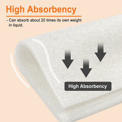 Carbou Calcium Alginate Wound Dressing, 4" x 4", 10 Pack