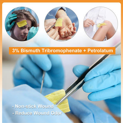 Carbou Xeroform Petrolatum Dressing with 3% Bismuth Tribromophenate