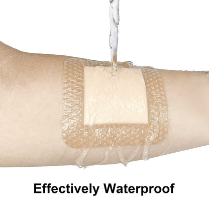 Carbou Silicone Foam Dressing with Adhesive Gentle Border